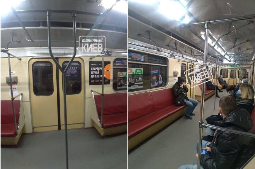 В киевском метро появились дополнительные поручни: где и зачем (обновлено)