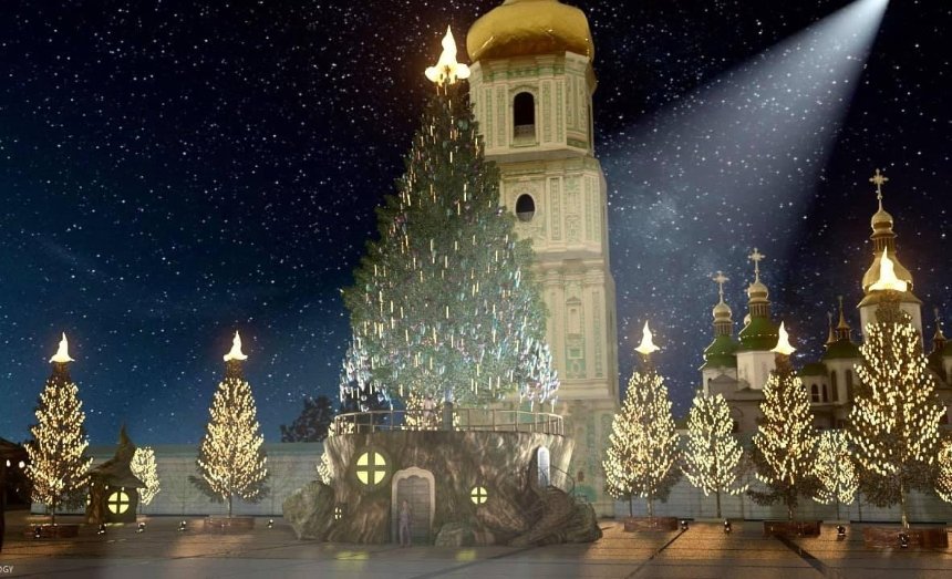 Сколько будет стоить главная елка Украины в этом году