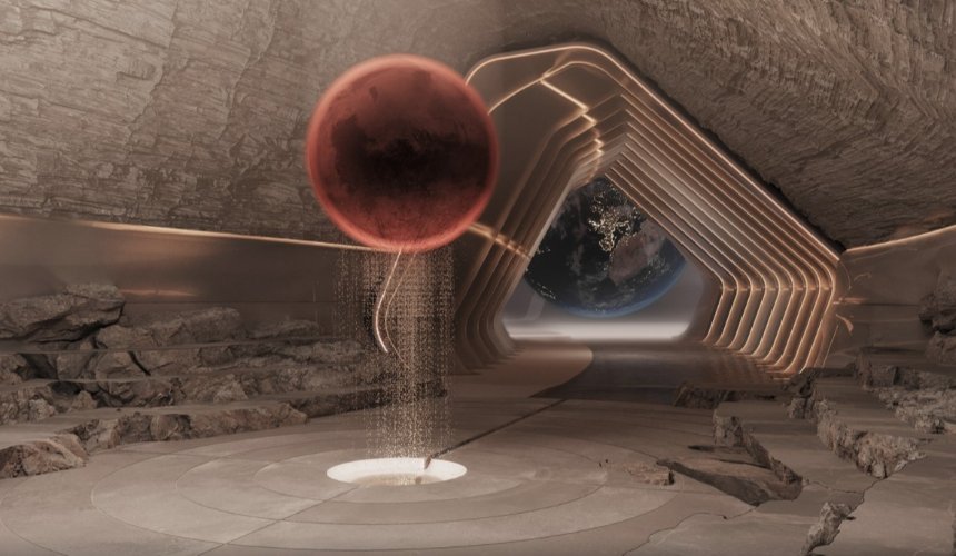 Plan C: украинские дизайнеры создали концепт поселения на Марсе