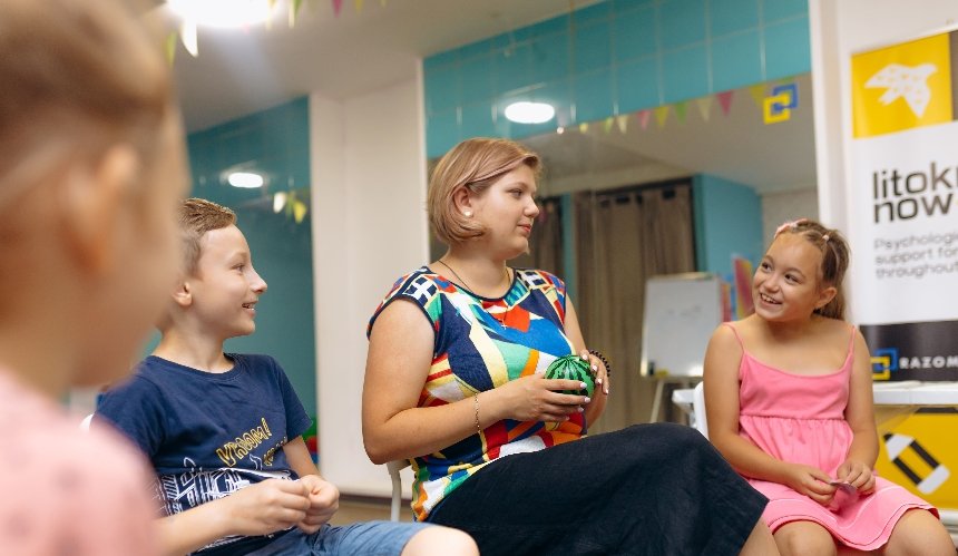 У Києві відкрили простір психоемоційної підтримки “Літокрил” для дітей, постраждалих від війни