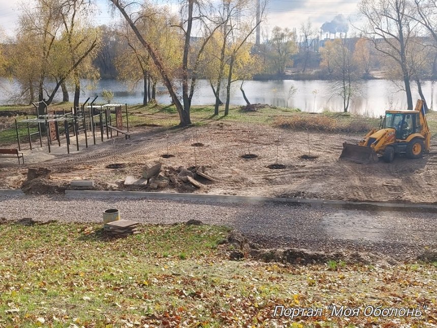 На озері Вербному розпочалася реконструкція зони відпочинку: що вже зробили