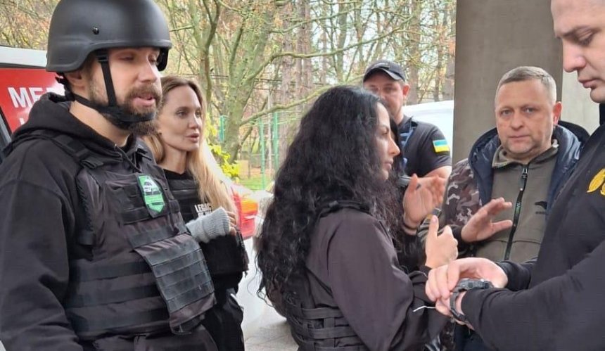 Анджеліна Джолі відвідала Херсон: деталі