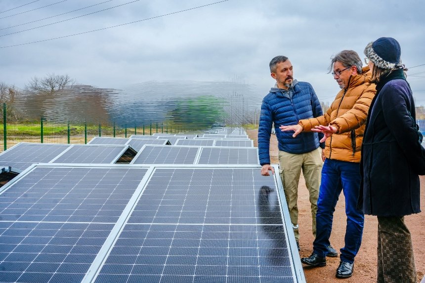 Буча отримала інноваційні сонячні електростанції від Франції