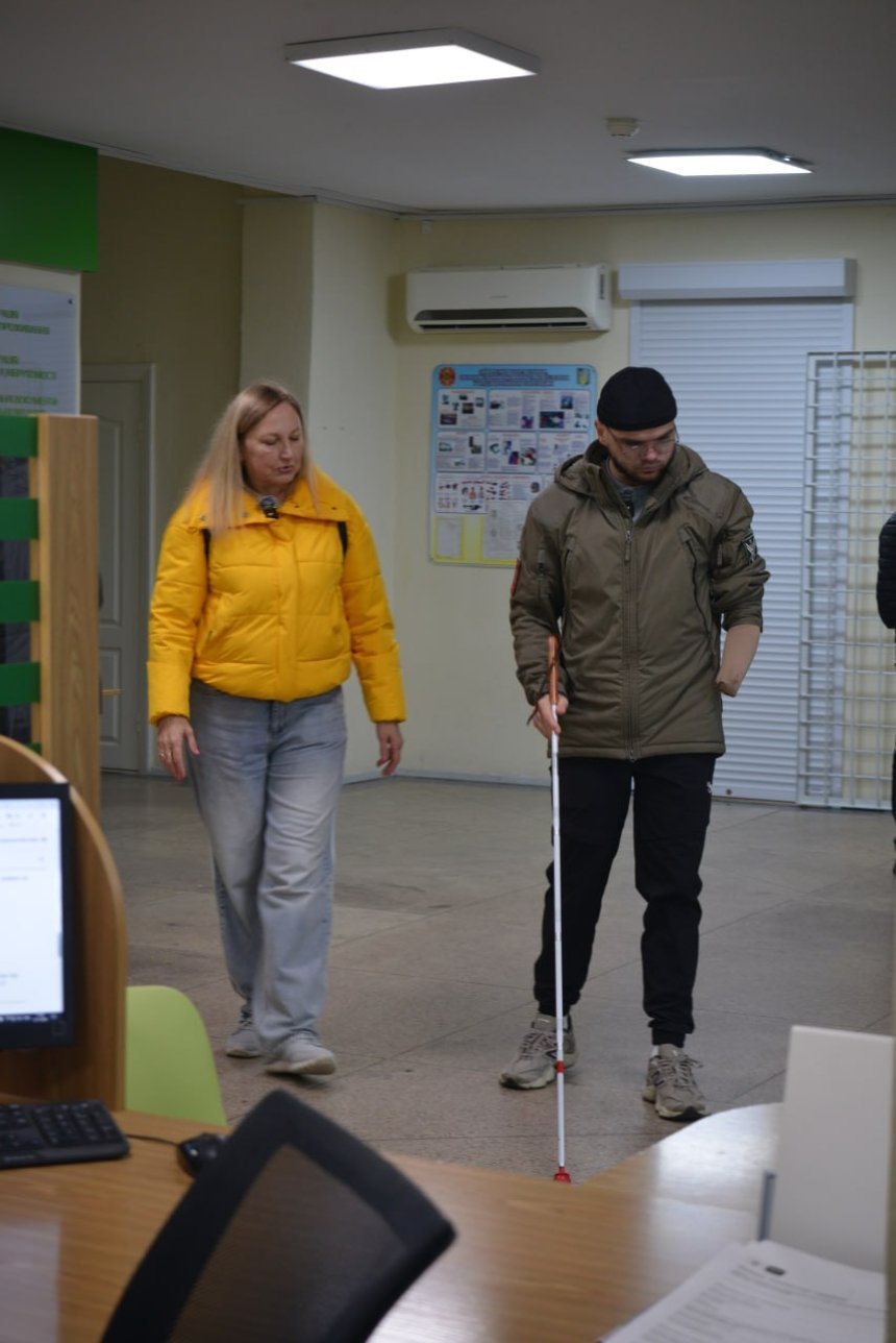 У Славутичі протестували пілотний безбар’єрний маршрут