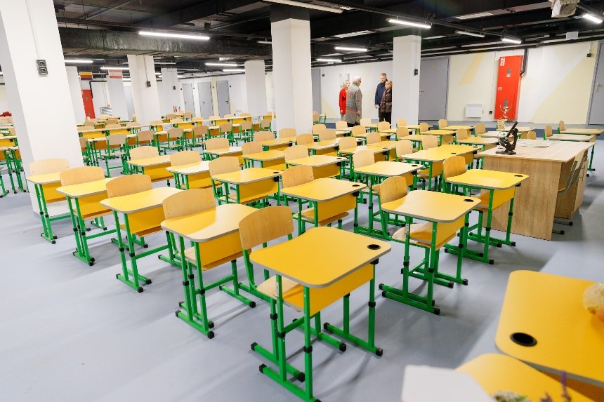 Київ добудує 7 укриттів у школах до кінця року