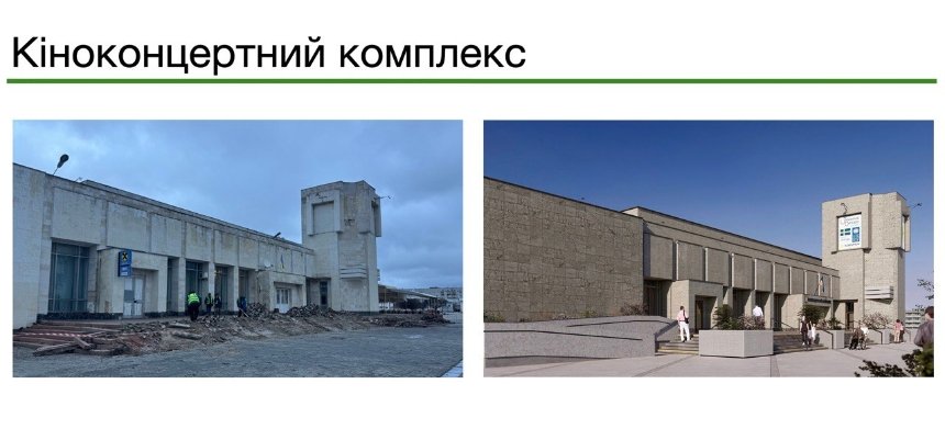 У Славутичі розпочали оновлення Кіноконцертного комплексу