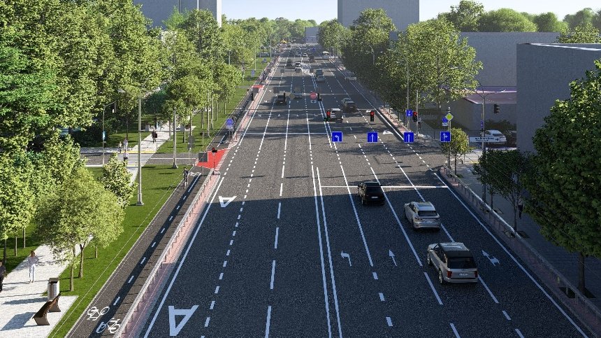 Проспект Лобановського у Києві капітально відремонтують