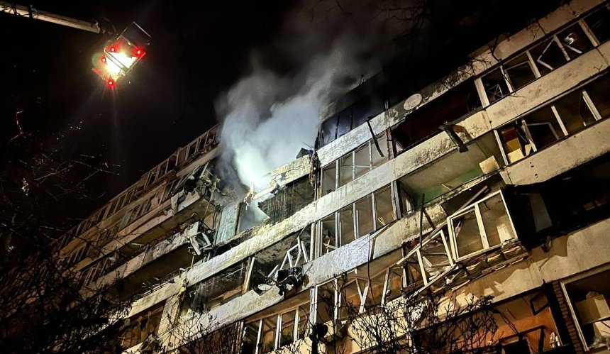 Комбінована ворожа атака на Київ 25 листопада: є загиблі та руйнування