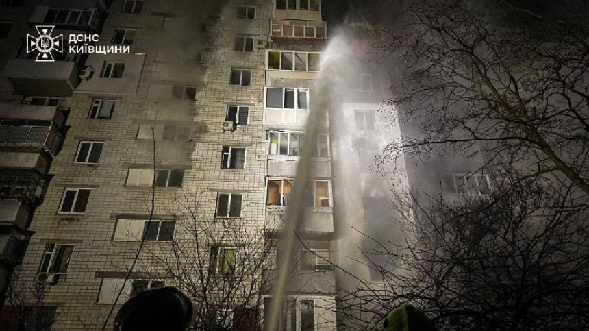 Одна людина загинула, є постраждалі: наслідки нічної дронової атаки на Київщину 30 листопада 2025 року