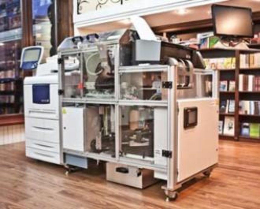 В обновленном «Сяйве» появился автомат по производству книг