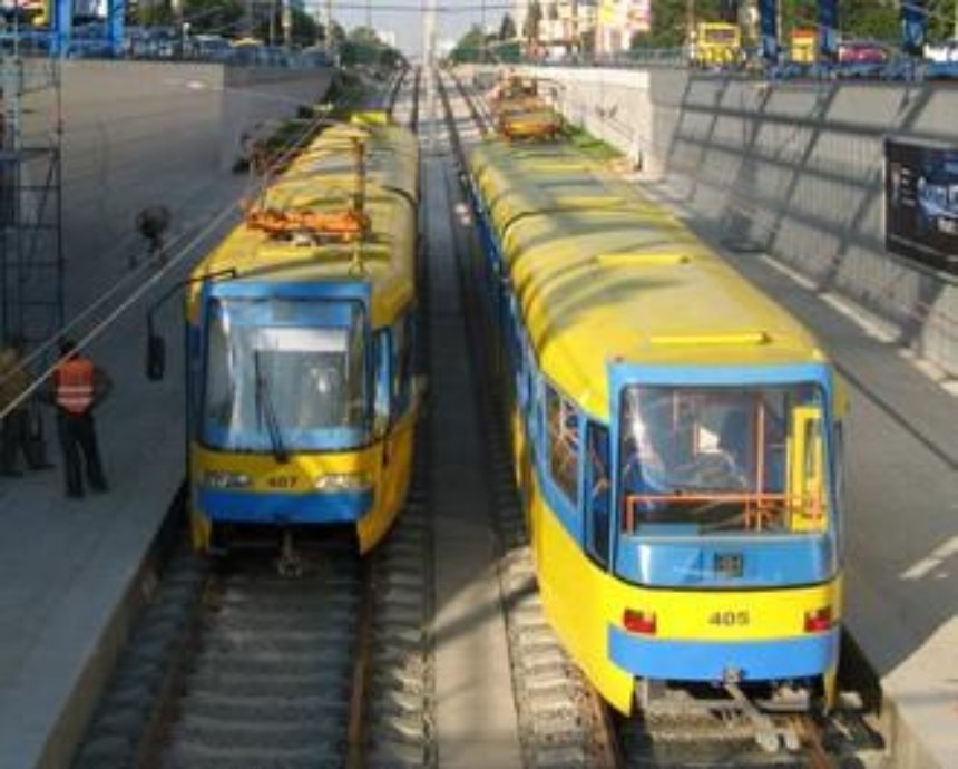 Киевские трамваи вышли на линии: забастовка закончилась