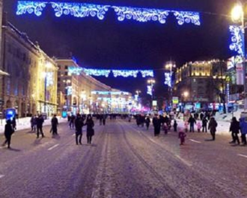 В новогоднюю ночь ГАИ перекроет улицы в центре Киева