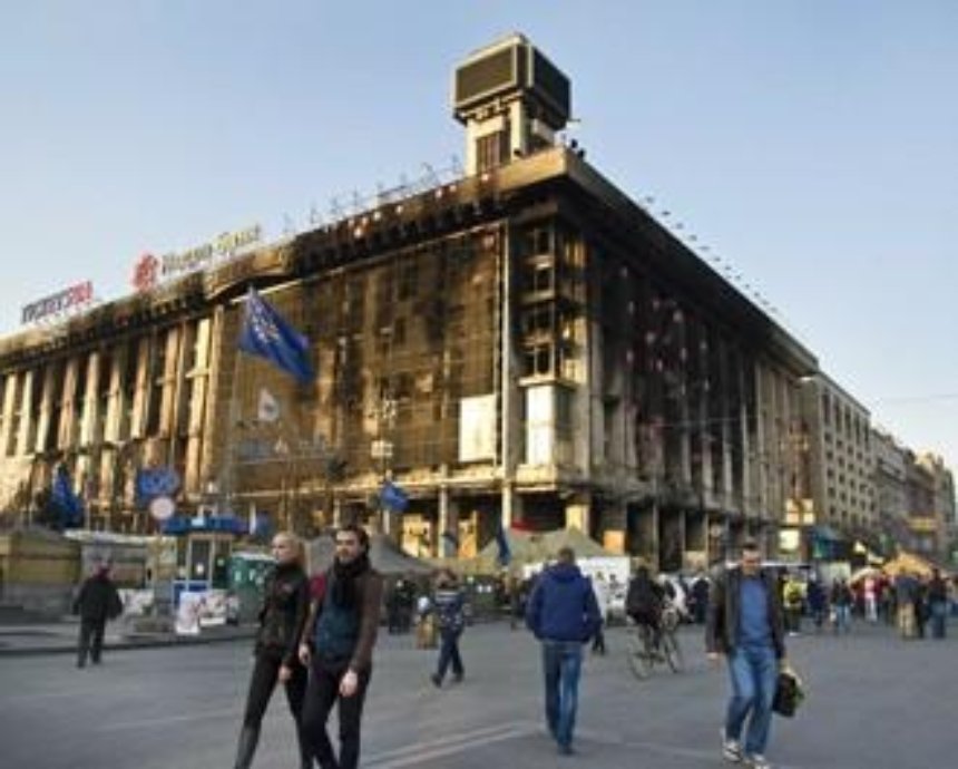 В профсоюзах говорят, что их здание на Майдане не снесут - Кличко не так поняли