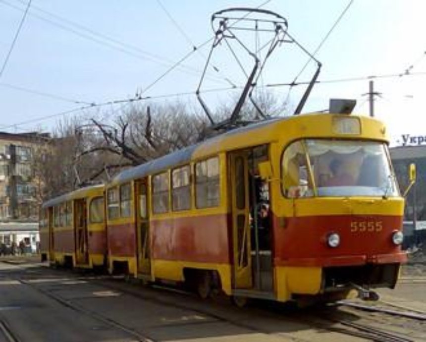 В Киеве не вышел на маршрут ни один трамвай
