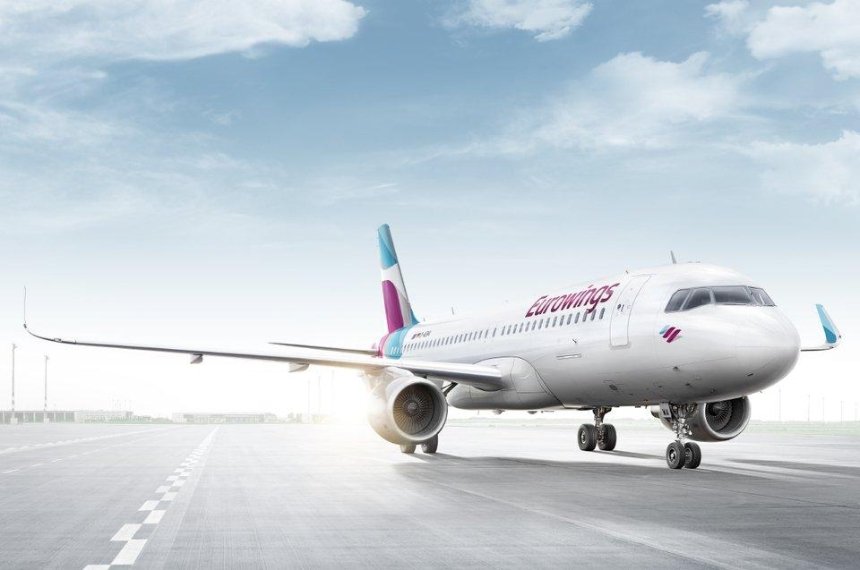 Немецкий лоукостер Eurowings планирует летать из Киева