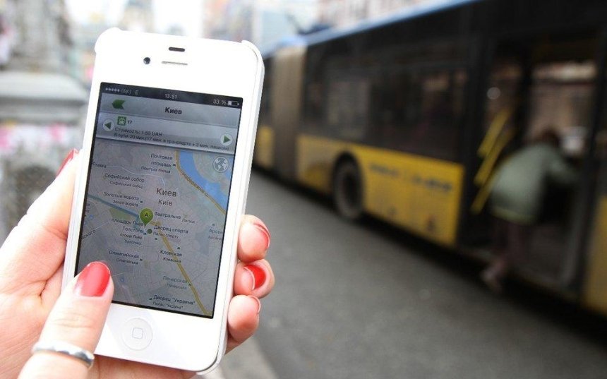 В «Киевпастрансе» рассказали, почему киевляне не могут отслеживать транспорт онлайн