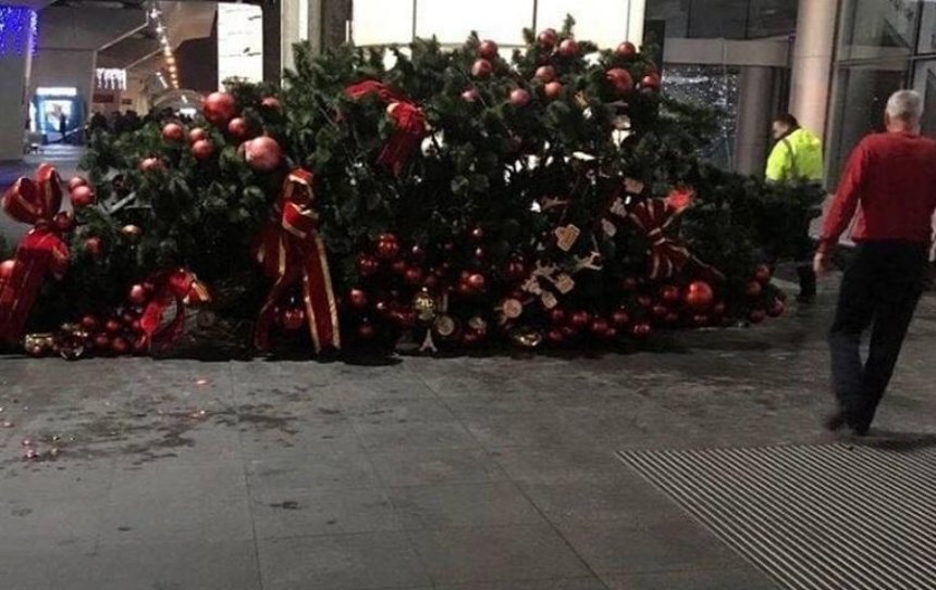 В аэропорту «Борисполь» произошло новогоднее происшествие