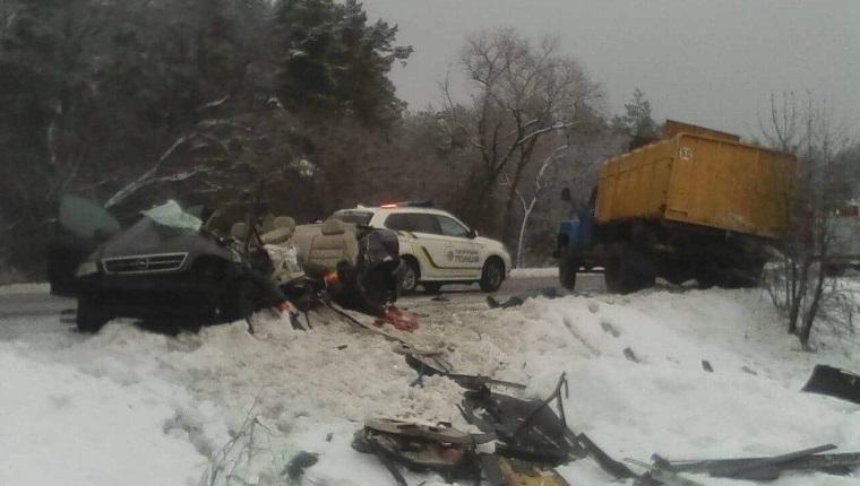 В Киевской области произошло смертельное ДТП с участием грузовика 