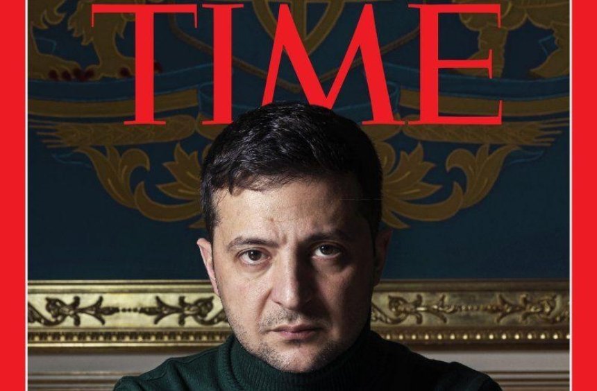 Зеленский появился на обложке журнала Time (фото)