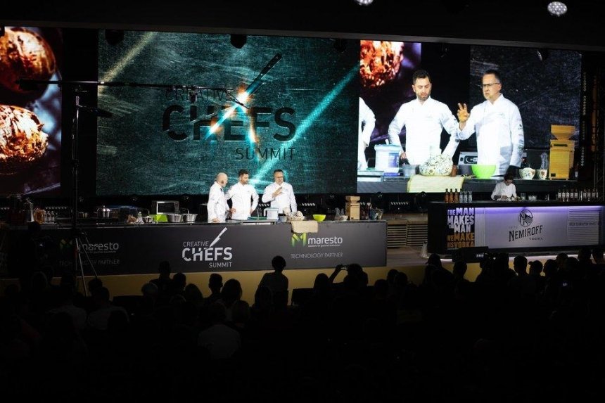 32 блюда и коктейли от Nemiroff: как прошел Creative Chefs Summit в Киеве