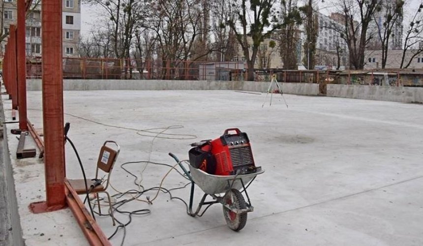 В Днепровском районе откроют хоккейное поле (фото)
