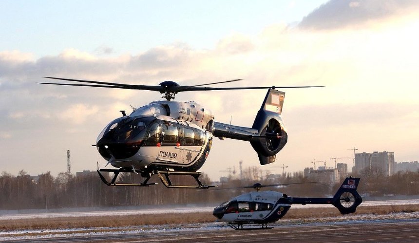 Нацполиция получила два новых французских вертолета