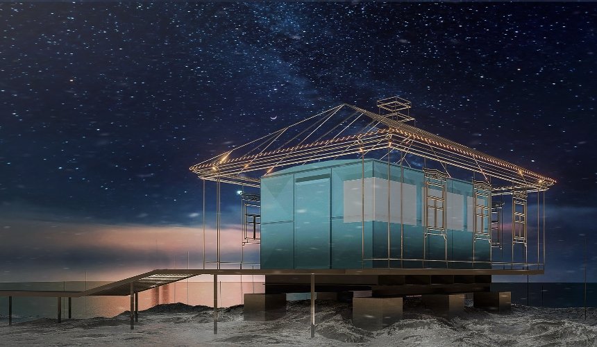 В Антарктиде установят арт-инсталляцию в виде украинского дома: какой она будет