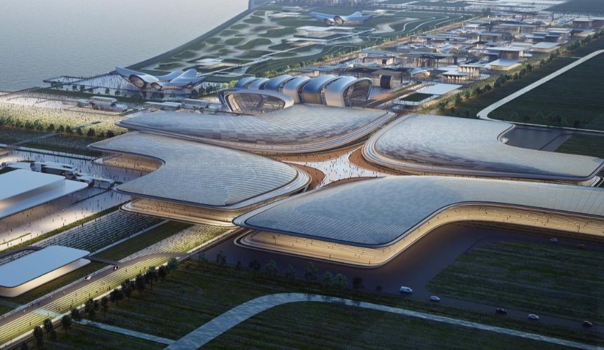 Zaha Hadid Architects створило проєкт павільйонів в Одесі для Expo-2030
