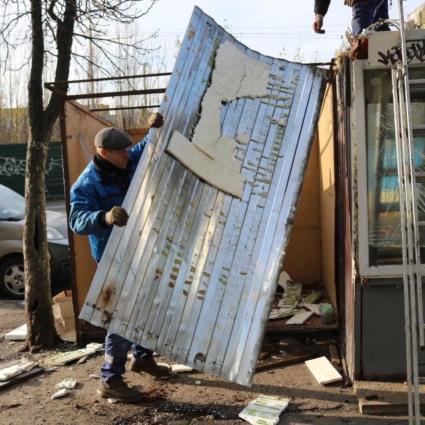 За осінь у Києві демонтували 1036 МАФів