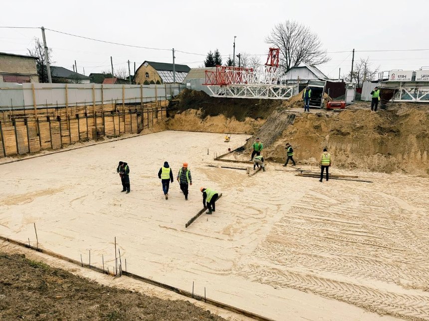 У Бородянці на місці зруйнованої дев’ятиповерхівки будують енергоефективний будинок У Бородянці на місці зруйнованої дев’ятиповерхівки будують енергоефективний будинок