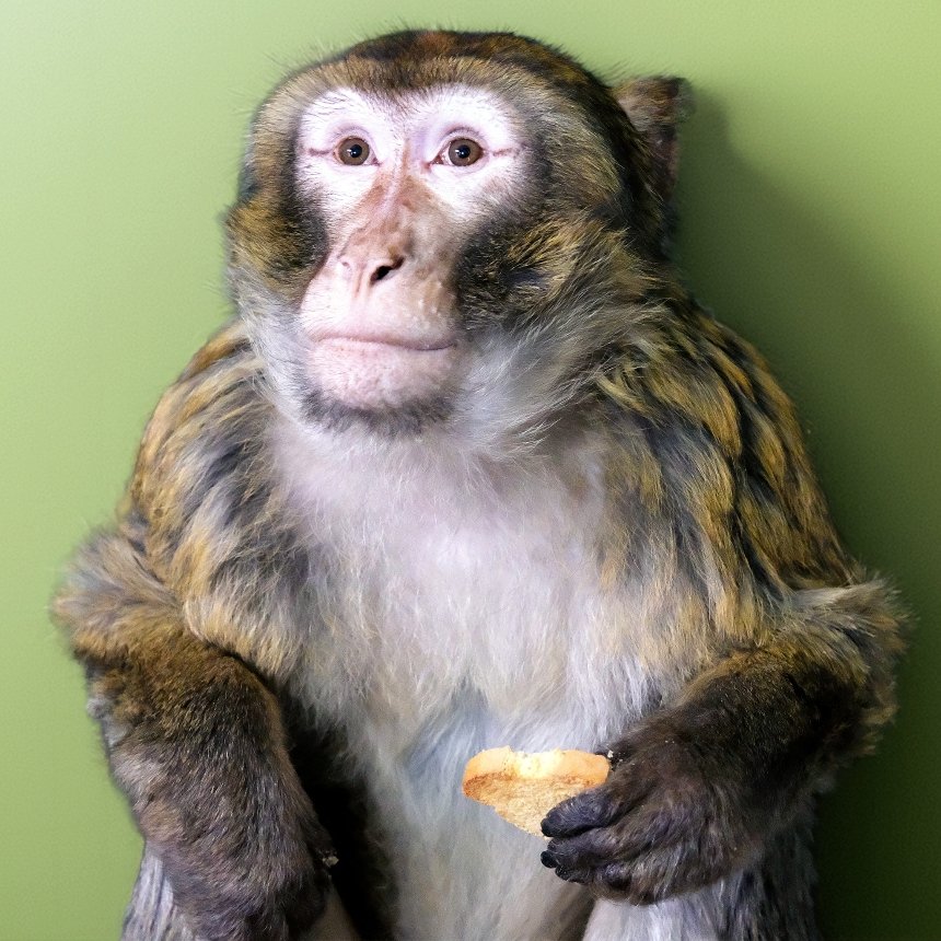 КиївЗоо врятував мавпу з вулиць Гостомеля