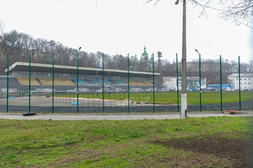 У Києві відновлюють стадіон "Спартак"