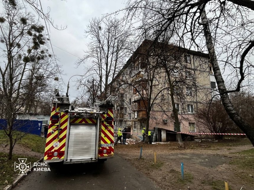 Нічна атака на Київ 23 грудня