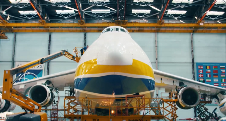 Український літак-гігант став героєм американського наукового шоу  (відео)