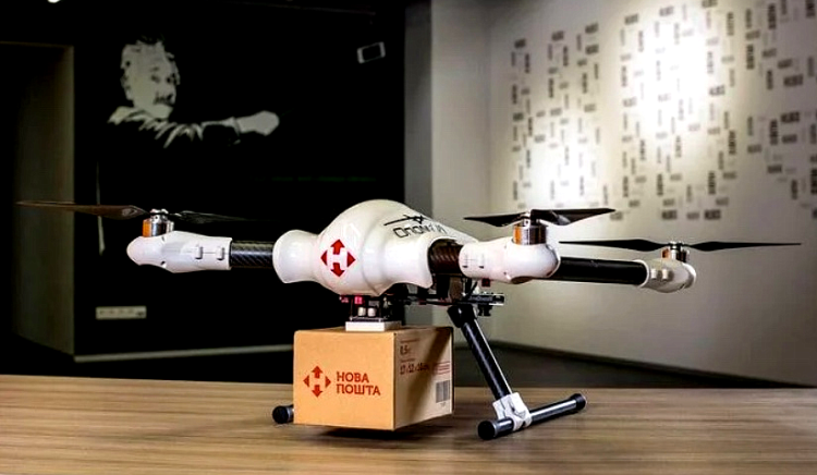 «Нова пошта» планирует запустить доставку дронами до 2023 года