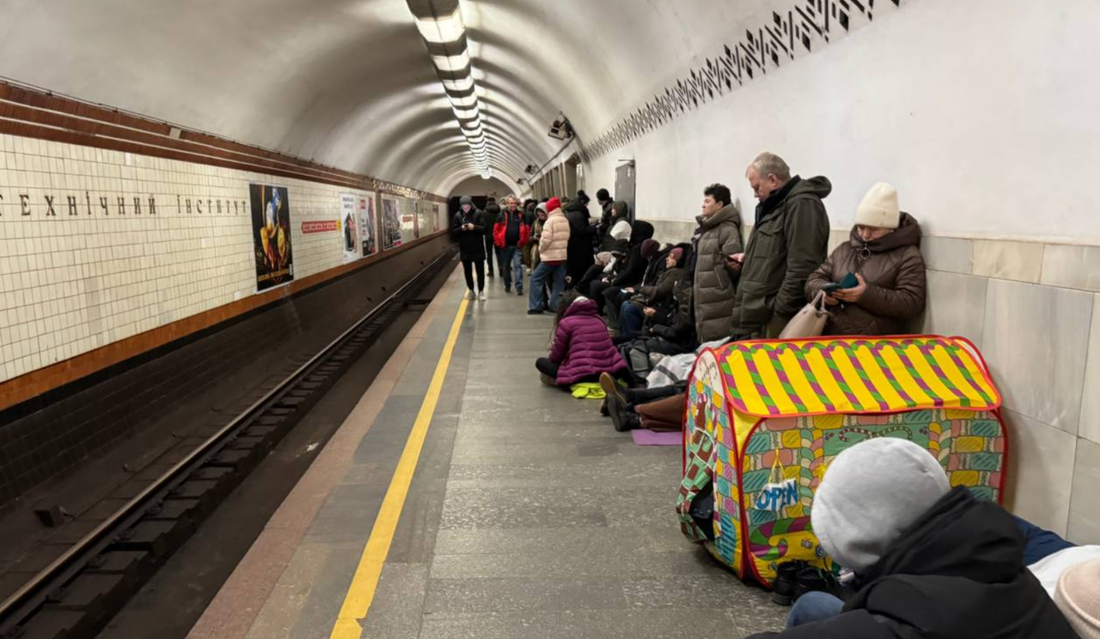 У 2023 році понад 300 тисяч киян скористались метро, як укриттям