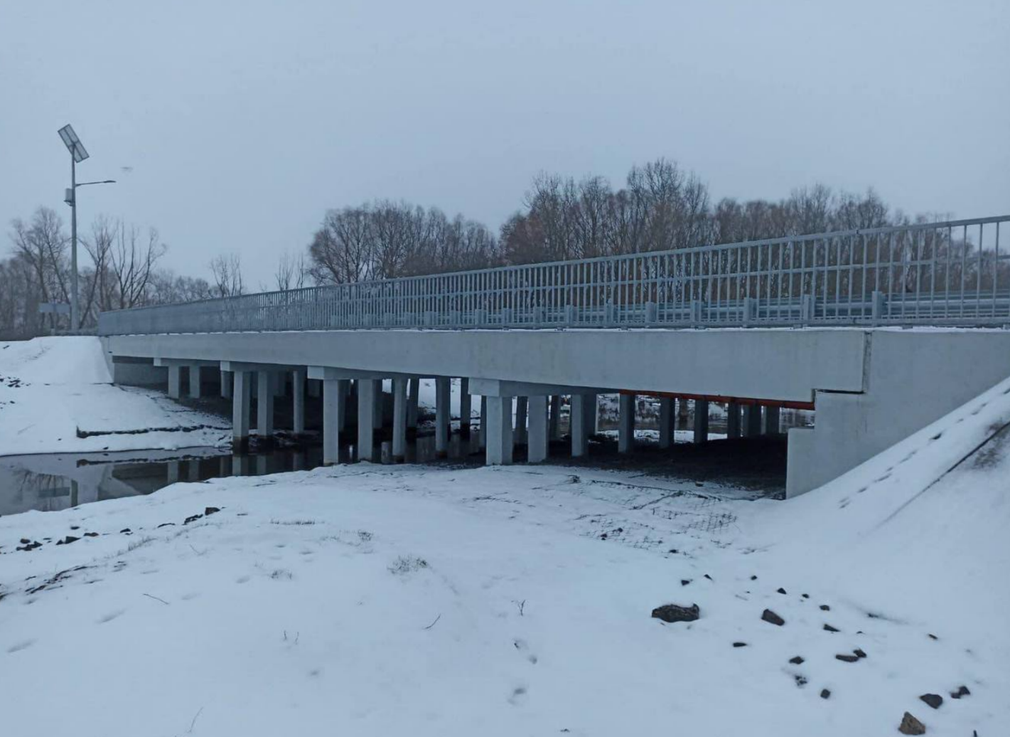 На Київщині відкрили два мости через річки Трубіж та Недра: фото