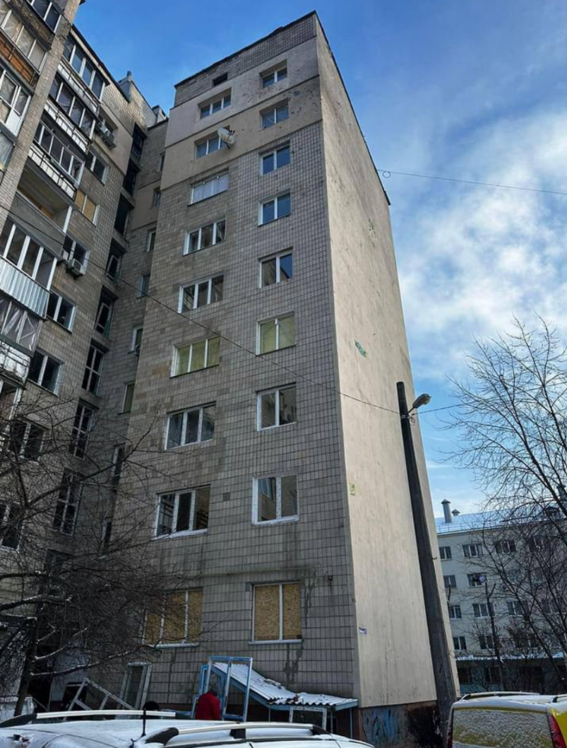 На Київщині відновили третину пошкоджених об'єктів після обстрілу 2 січня