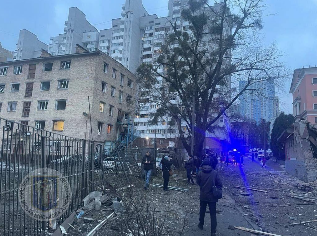 Ракетна атака на Київ 23 січня: наслідки обстрілу по районах