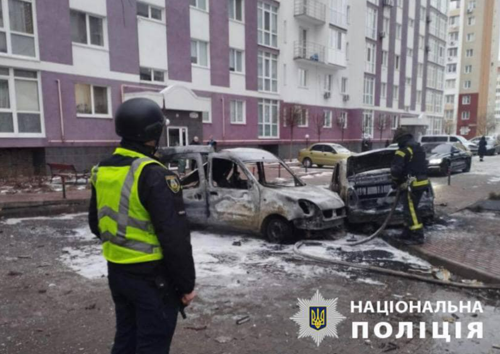 Наслідки ракетного обстрілу Київщини 23 січня: фото