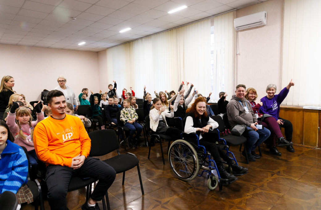 У Києві презентували перший інклюзивний комікс "Серце бачить більше, ніж очі"