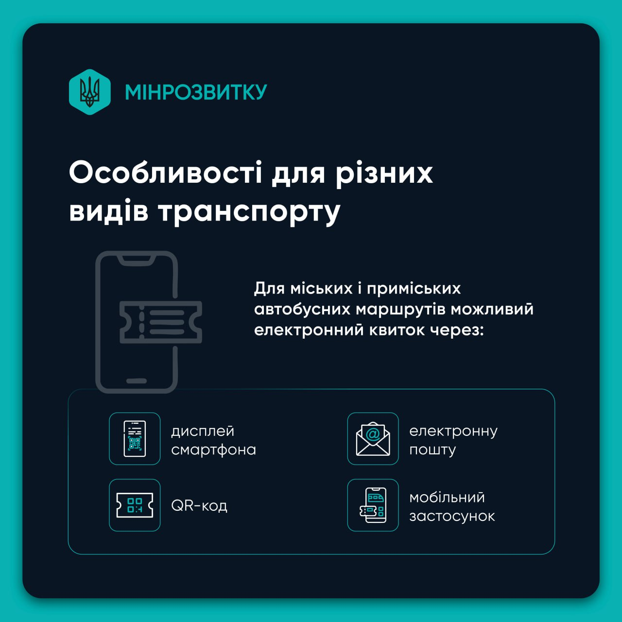 В Україні запрацювала єдина форма квитка для громадського транспорту: деталі