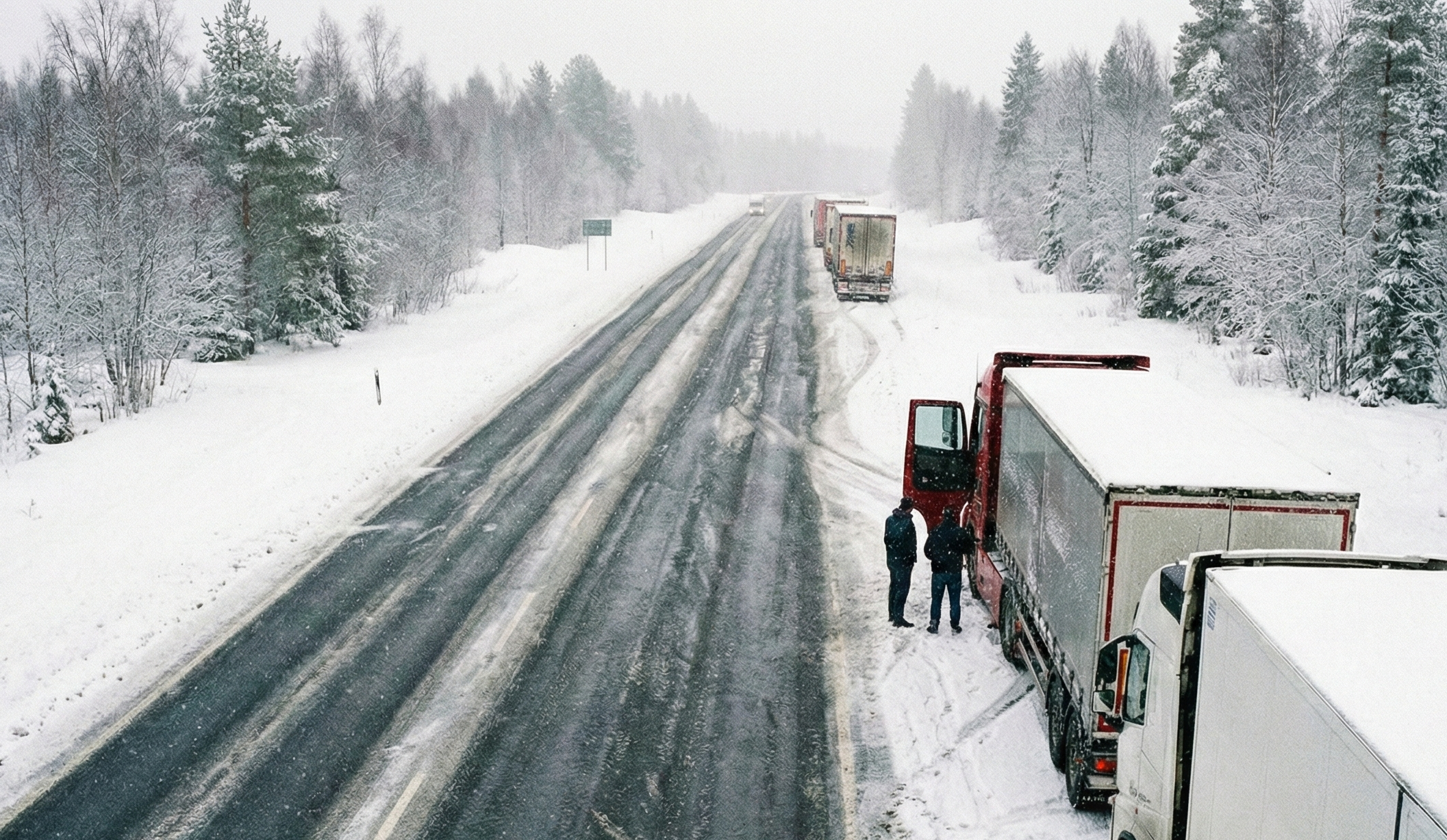 Штормове попередження для Київщини: на трасах розгортають Пункти Незламності