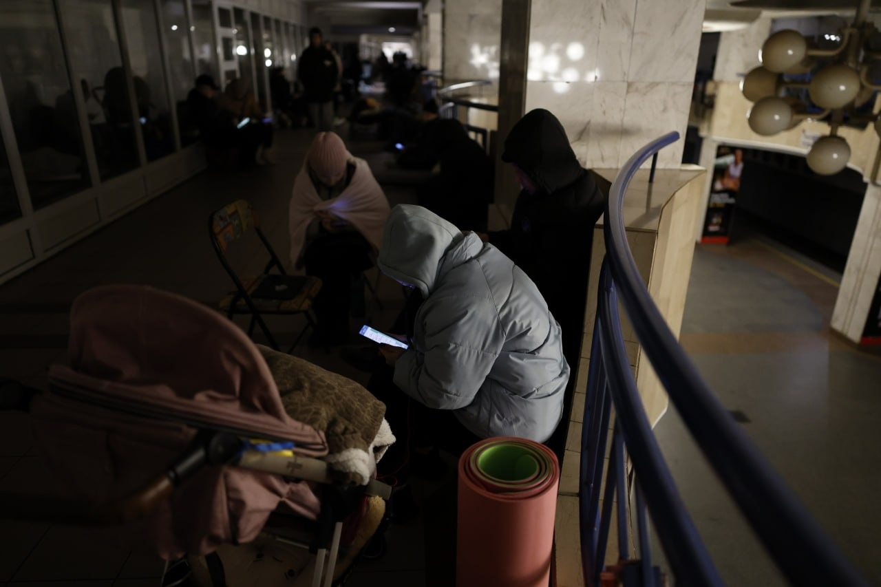 Скільки людей ховалися на станціях київського метро під час масованого обстрілу 9 січня 2026 року