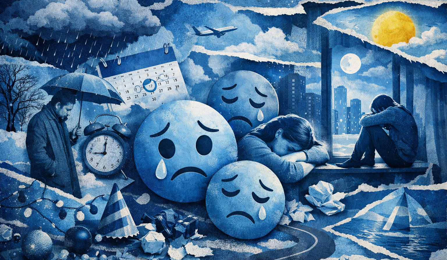 "Найсумніший день року": що таке Blue Monday і чому понеділок часто відчувається складним
