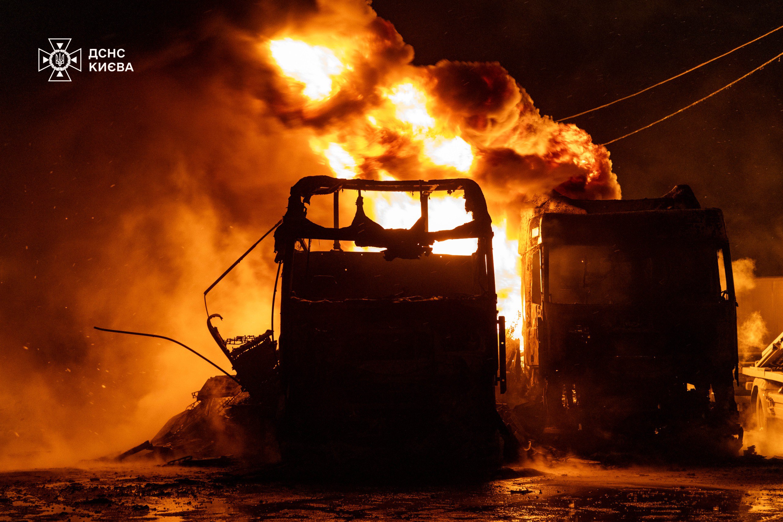 Масована атака на Київ 24 січня