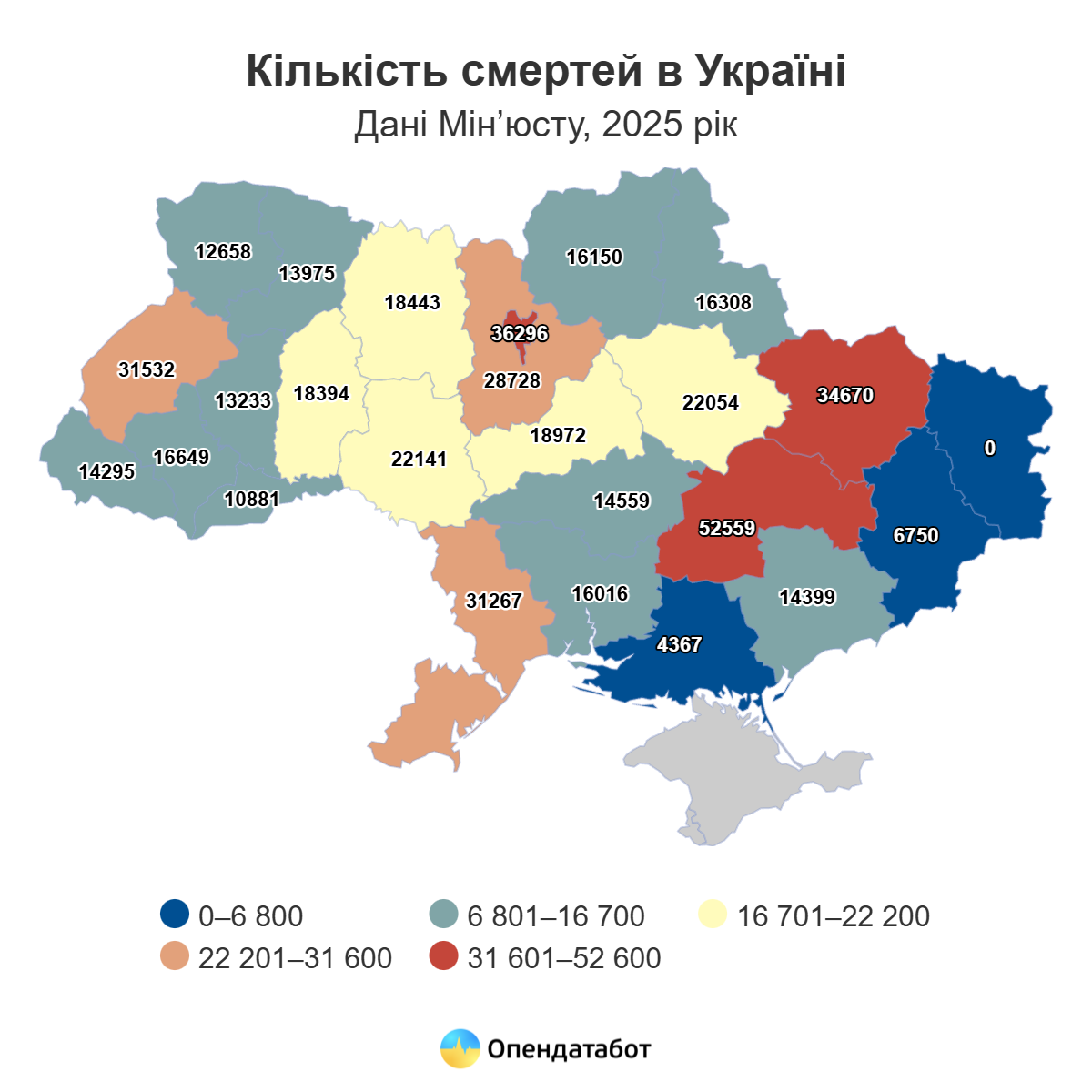 В Україні на одного новонародженого припадає троє померлих — Опендатабот