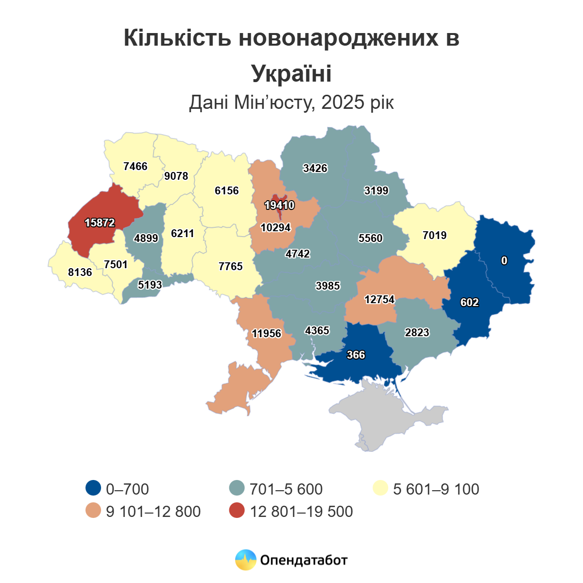 В Україні на одного новонародженого припадає троє померлих — Опендатабот