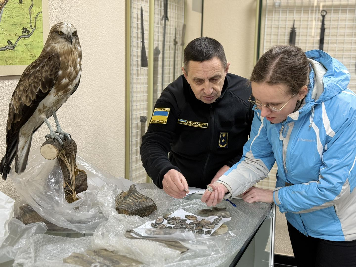 Митниця передала рідкісні артефакти Національному науково-природничому музею у Києві: фото