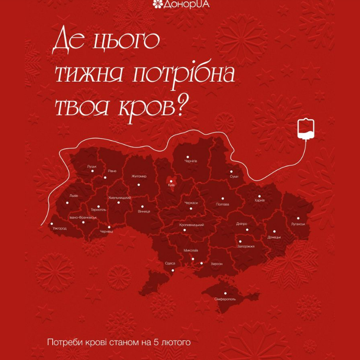 У Києві потрібні всі групи крові: як зареєструватися та стати донором